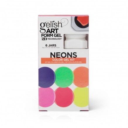 Gelish Neons Art Form Gel Kit
