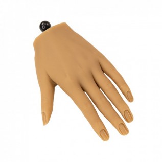 Silicone Oefenhand Porcelain Links incl. houder