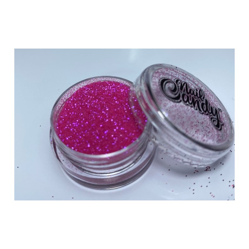 Nail Candy Glitter Dust  Iridescent Hot Pink 057