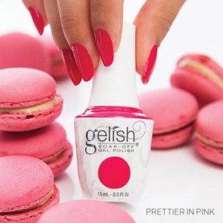 Gelish Gel Polish Prettier In Pink 15 ml.