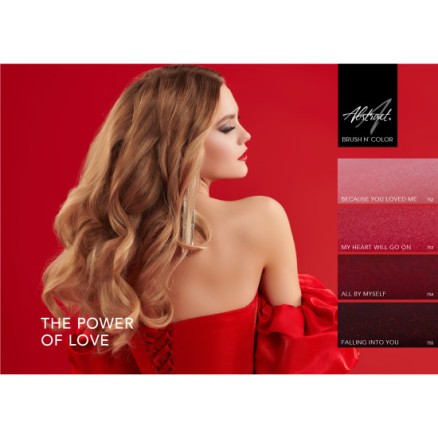 Abstract Brush N' Color Collectie THE POWER OF LOVE 4x10ml