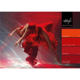 Abstract Brush N' Color  Collectie DANCING QUEEN 4 x 10ml